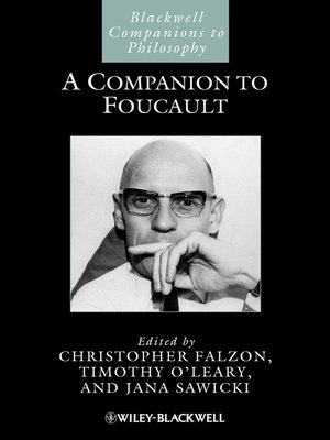 cover image of A Companion to Foucault